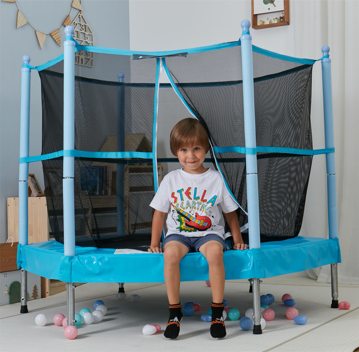 LeJump Brightmoon Indoor Trampoline 60 inch 5FT LEJUMP