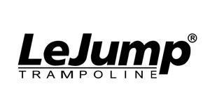 LEJUMP - Trampoline Enfant Ø130cm Rond Bleu LeJump BrightMoon