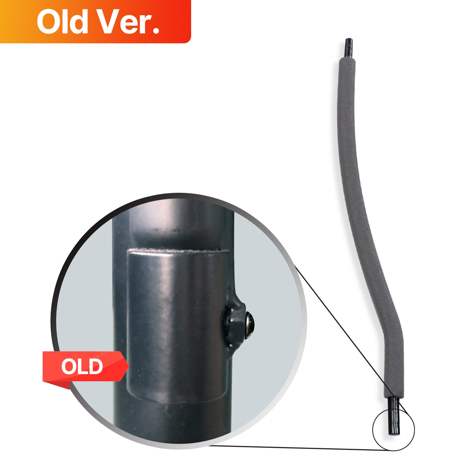 Old Ver. Enclosure Pole-Lower HALF for Trampoline Old Ver. Enclosure Pole-Lower HALF for Trampoline