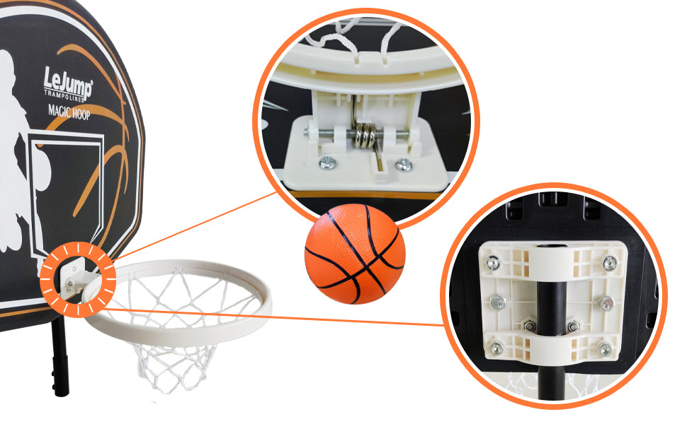adjustable basketball hoop, Trampoline Basketball Hoop