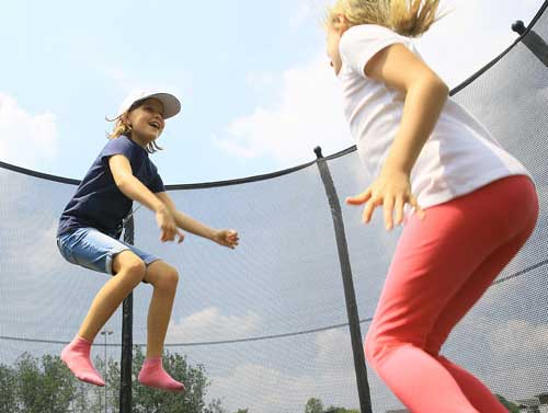 Get Kids Active This Summer with a safest Trampoline