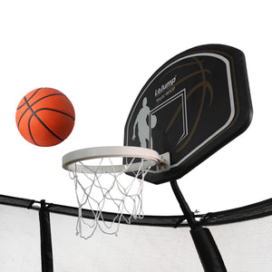 trampoline basketball hoop designs